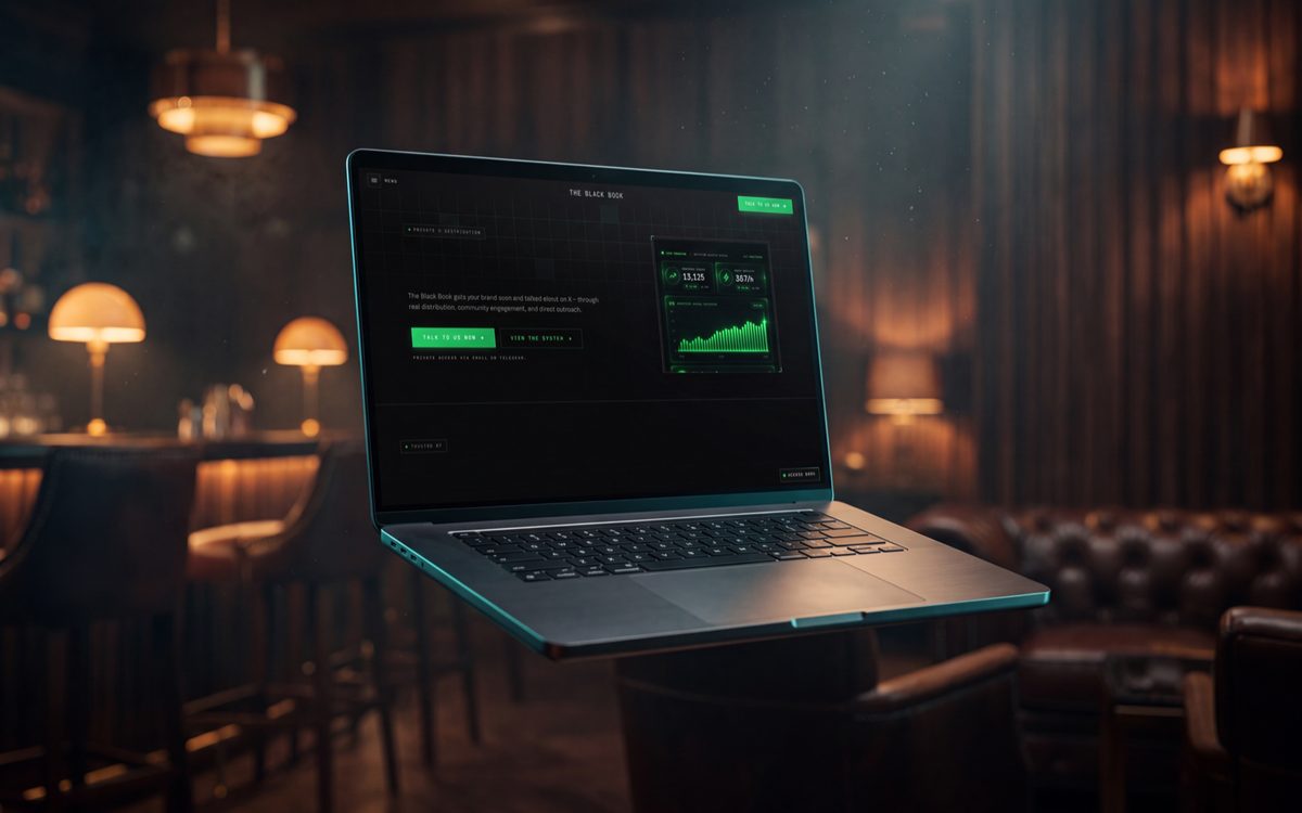 The Black Book — creator growth dashboard