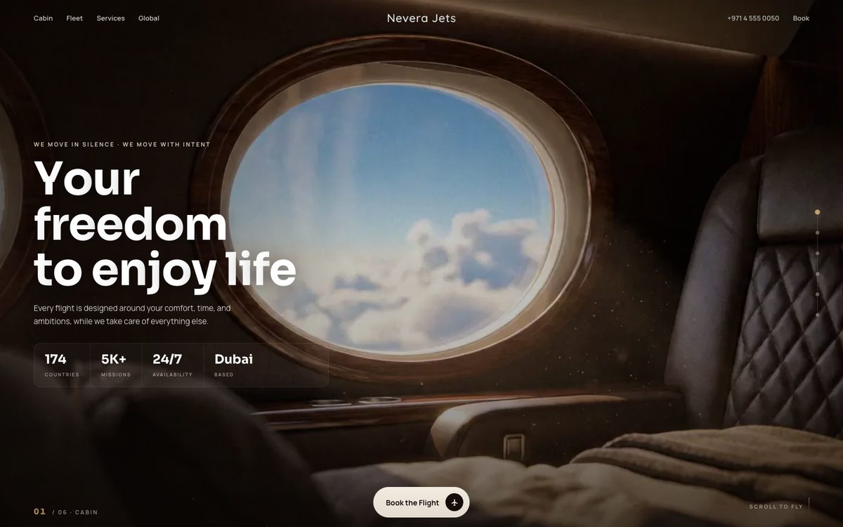 Nevera Jets — global private jet charter